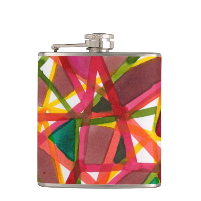Prismatic II Hip Flask (Front)
