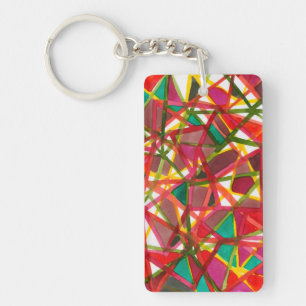 Prismatic II Key Ring