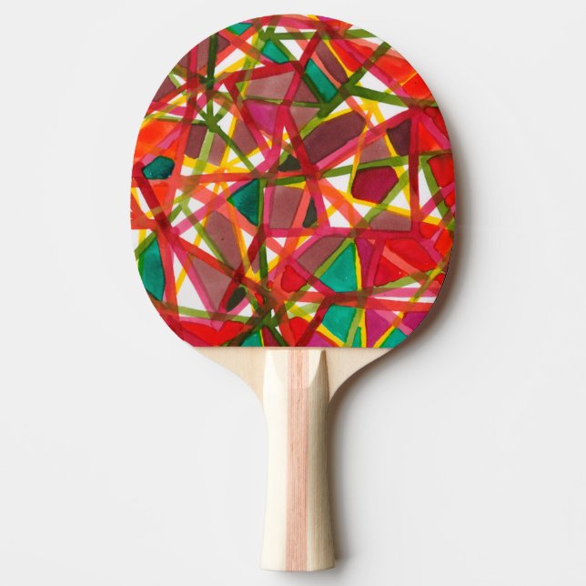 Prismatic II Ping Pong Paddle (Front)