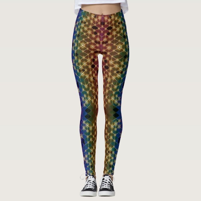 Prismatic Luciferin - Leggings by Vibrata (Front)