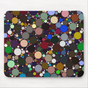 Prismatic Packed Circles Mouse Mat