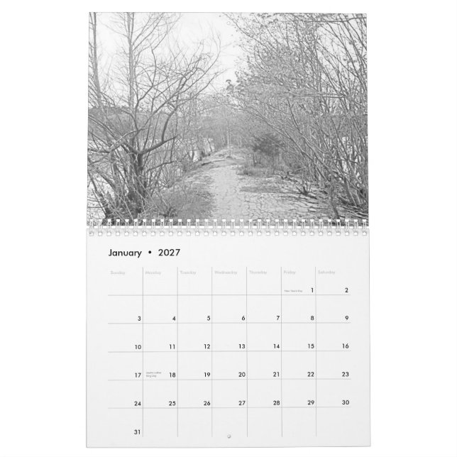 PRISM's 2013 Calendar (Jan 2027)