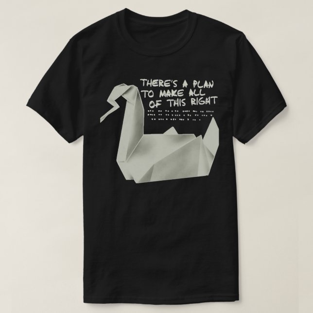 Prison break origami T-Shirt (Design Front)