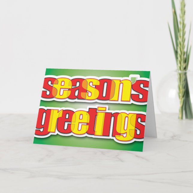 Prison Card - Seasons Greetings 01 (Front)