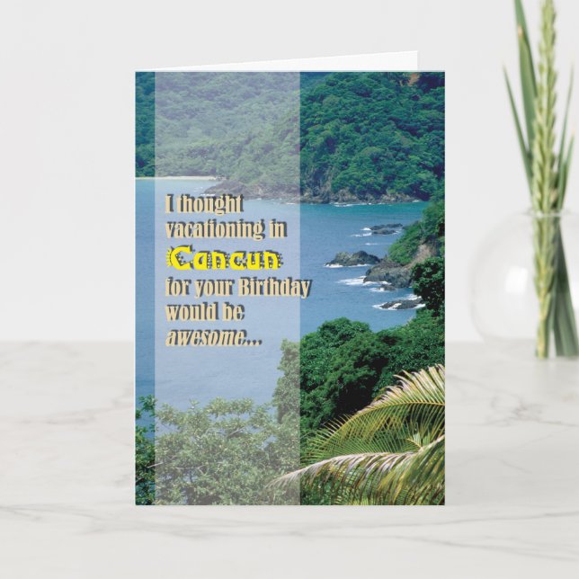 Prison Cards - Cancun B-Day (Front)