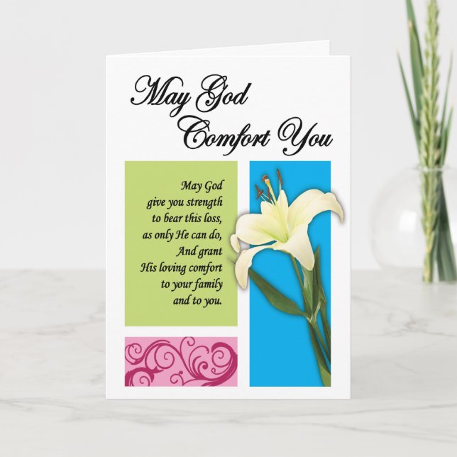 Prison Cards - Gods Comfort (Front)