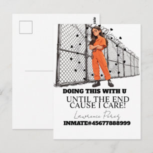 Prison Cards Long Distance Doing Time Girly
