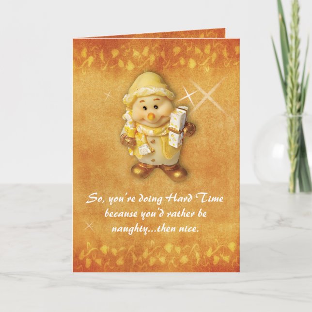 Prison Cards - Naughty or NIce (Front)