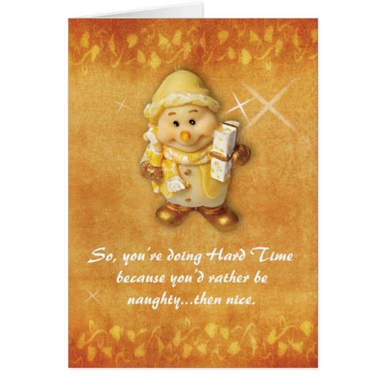 Prison Cards - Naughty or NIce