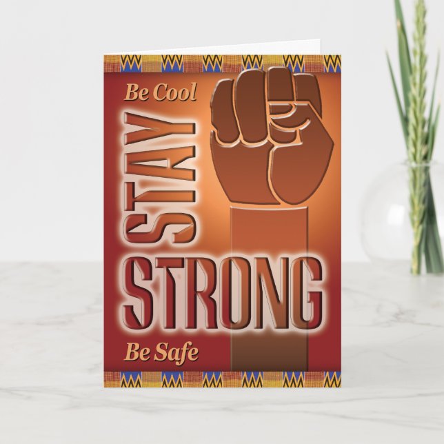 Prison Cards - Stay Strong (Front)