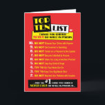 Prison Cards - Top Ten<br><div class="desc">Prison-Song Humour Greeting Cards TOP TEN</div>