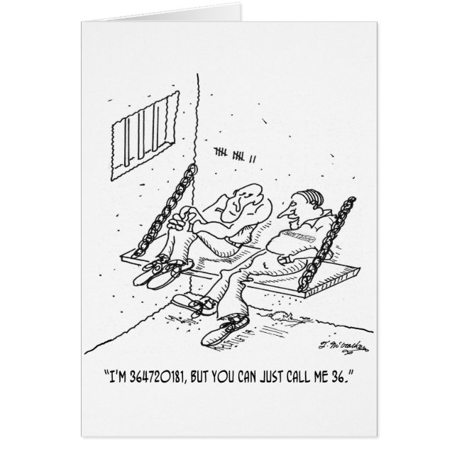 Prison Cartoon 3826 (Front)