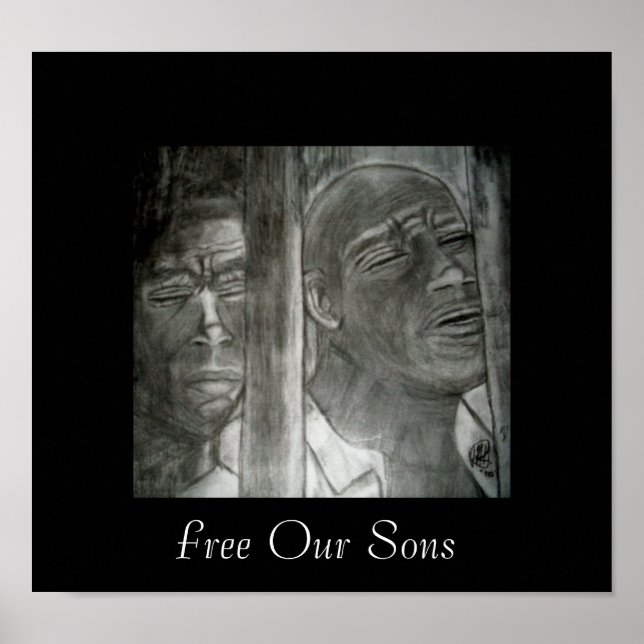 PRISON, FREE OUR SONS poster (Front)