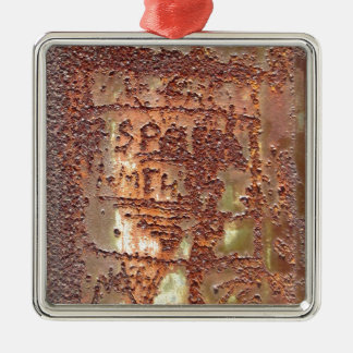 Prison Graffiti Metal Tree Decoration