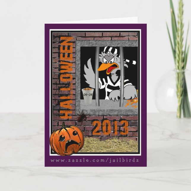 Prison Jailbird Card (Front)