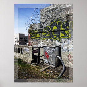 PRISON RAZOR WIRE POSTER
