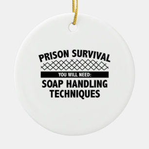 Prison Survival Ceramic Tree Decoration