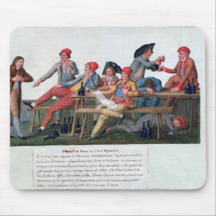 Prison Tribunal of 2 & 3 September, 1792 Mouse Mat
