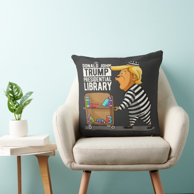 Prison Trump Presidential Library Cushion (Chair)