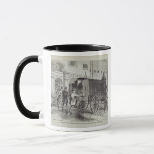Prison Van taking up Prisoners at the House of Det Mug