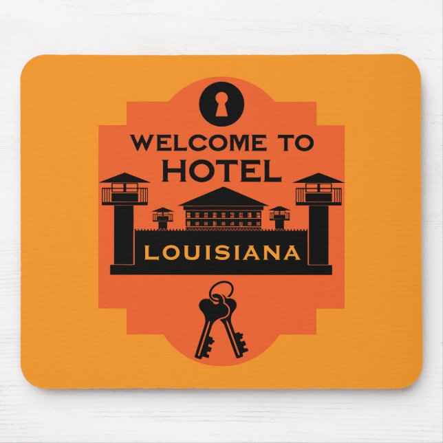 Prison Visit Gift Mouse Mat (Front)