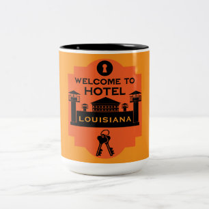Prison Visit Gift Two-Tone Coffee Mug