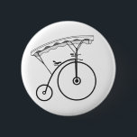 Prisoner Badge custom<br><div class="desc">The classic Village badge from The Prisoner, waiting for you to put your number on it. Specially rendered version of the penny-farthing logo to accomodate your customisation. Choose any colour and place your number either over the wheel's centre, or on the upper right space. I recommend these fonts: Seagull, Folio...</div>