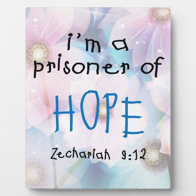 Prisoner of Hope Plaque (Front)