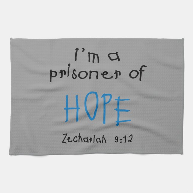 Prisoner of Hope Tea Towel (Horizontal)