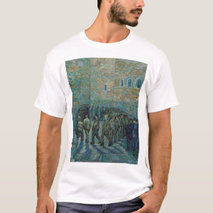 Prisoners Exercising 1890 by Vincent van Gogh T-Shirt