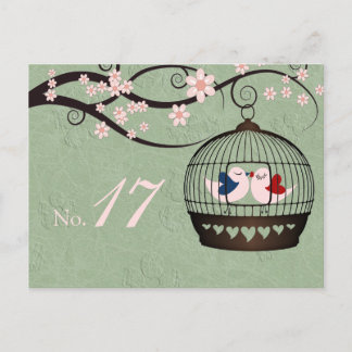 Prisoners of Love Table Number Card