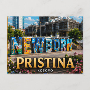 Pristina Kosovo Balkan Capital Journey 📍 Postcard