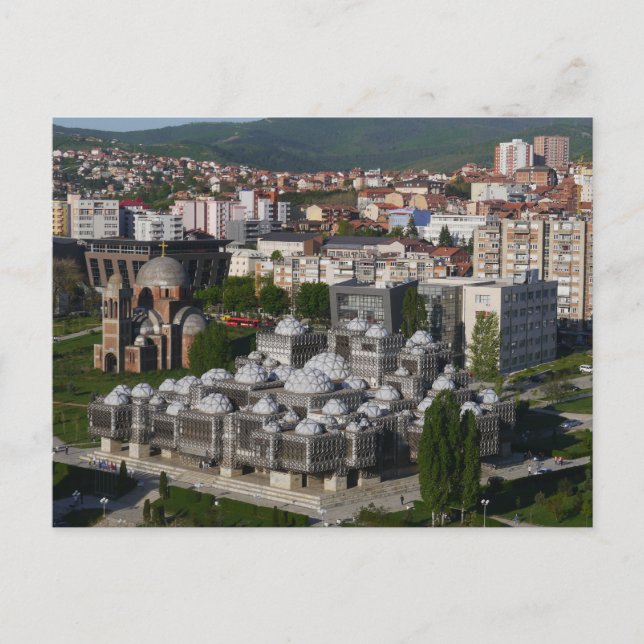 Pristina, Kosovo Postcard (Front)