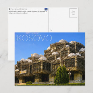 Pristina, Kosovo Travel Postcard