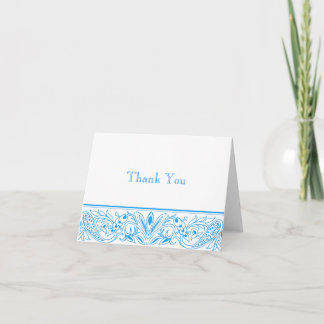 Pristine Blue Stationary and Thank You Cards