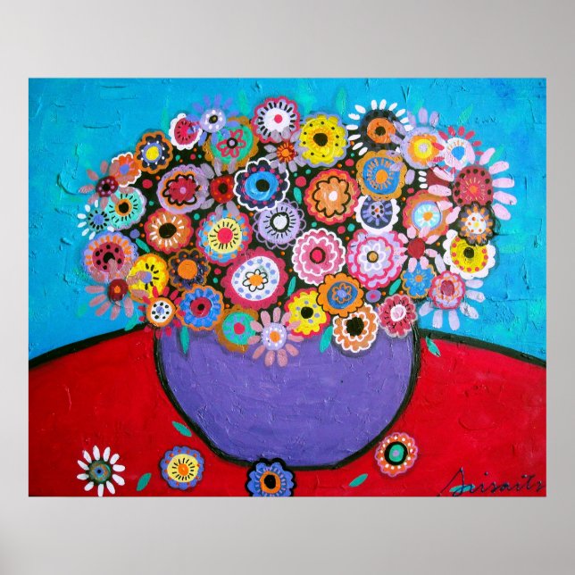 PRISTINE FLOWERS POSTER (Front)