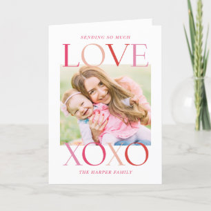 Pristine Love Editable Colour Valentine's Day Card