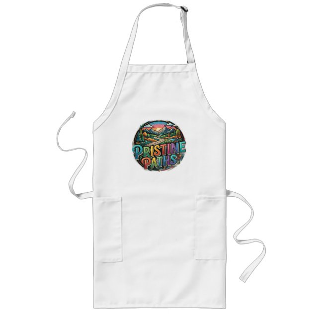 Pristine Paths Long Apron (Front)