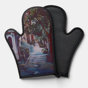 Pristine Walk on 19th Street Oven Mitt