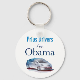 Prius Drivers for Obama Keychain