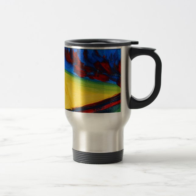 Privacy Please One Travel Mug (Right)