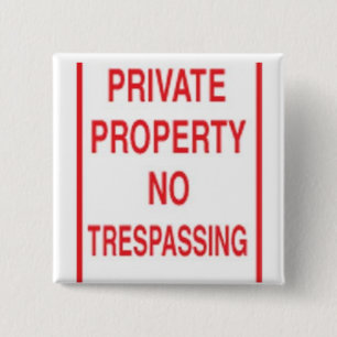 private 15 cm square badge
