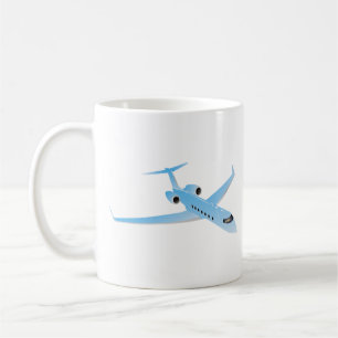 Private Business Jet Coffee Mug