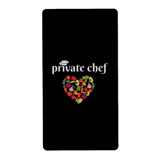 Private Chef Food Lover Valentines Day (Front)