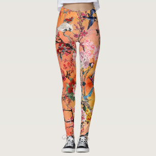 Private Chinese Garden (II) Leggings