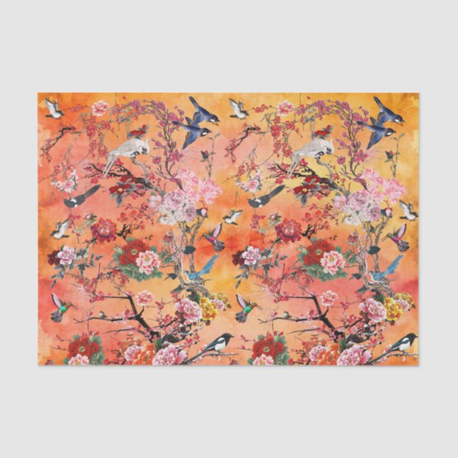 Private Chinese Garden (II) Tissue Paper (Front)