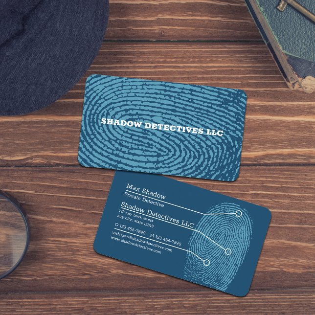 Private Detective Agency  Business Card (Creator Uploaded)