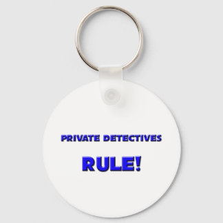 Private Detectives Rule! Key Ring