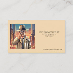 " PRIVATE INVESTIGATOR " BUSINESS CARD