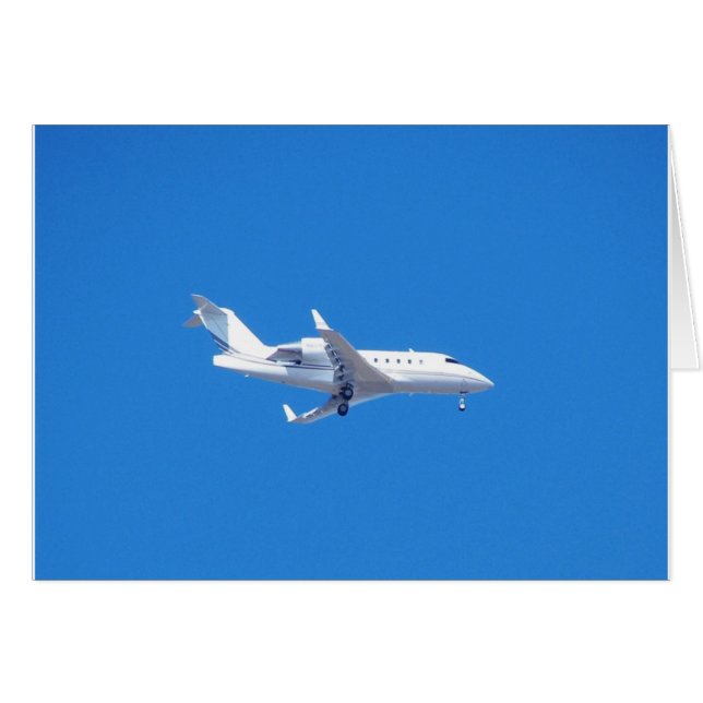 Private jet. (Front Horizontal)